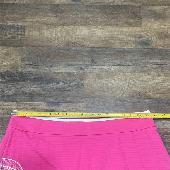 Adidas Pink Skater Mini Skirt Athletic Pleated - Picture 10 of 16